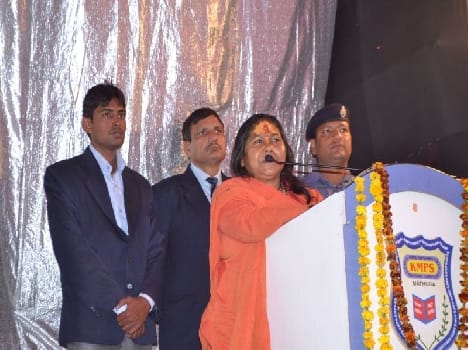 sadhvi niranjana jyoti in mathura