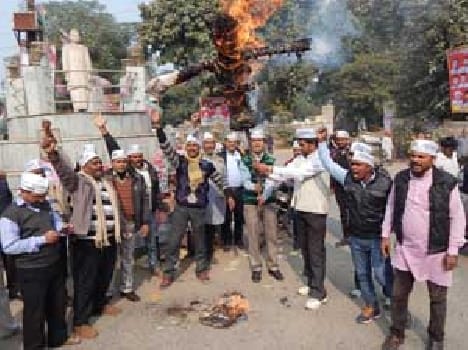 You blew his effigy of workers