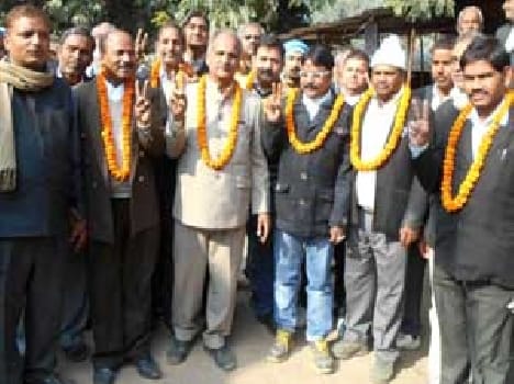 Chairman and secretary Om Prakash
