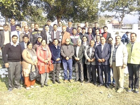 teacher meeting at bilaspur.