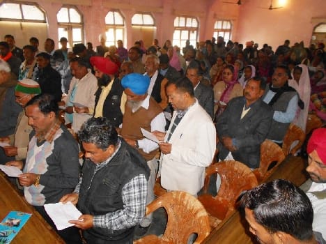 Providing rural development The leaders took the oath