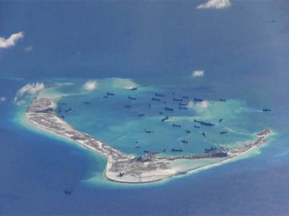 south china sea matter create tension between china and america