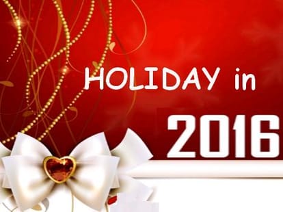 132 holiday in new year 2016 for government staff