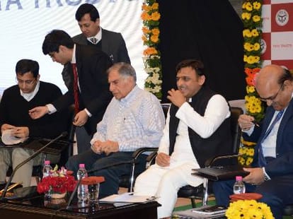 ratan tata sign mou with up goverment