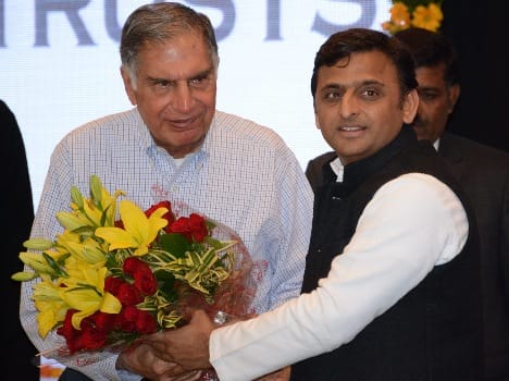 ratan tata sign mou with up goverment