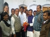 Congress observer warm welcome in Tilhar