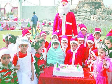 Christmas celebrated