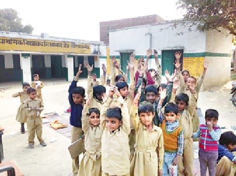 Mid - day meal at becoming furore