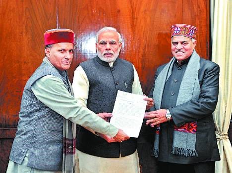 himachal MP meeting with PM Modi.