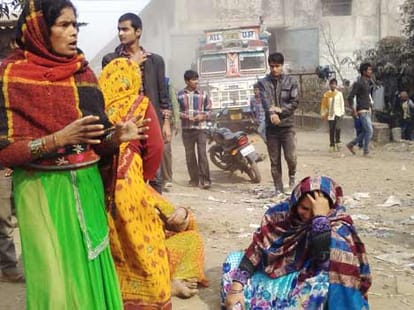 Accidental death of a child, people blew 3 Buses.