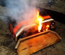 Fire caused by a short circuit, damage millions