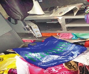 Aditya Mega City Four flats in broad daylight burglary
