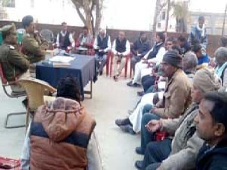 Bhadohi and Chauri police made ??sure of all cooperation