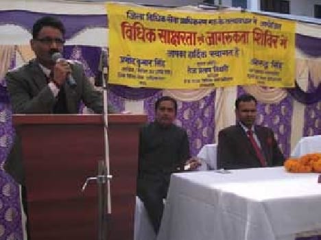 Legal literacy camps in Madhuban