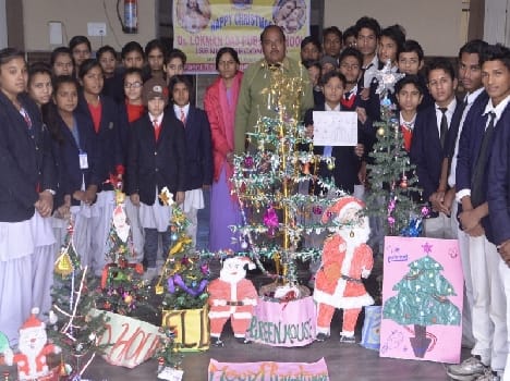 Christmas Day was celebrated in schools