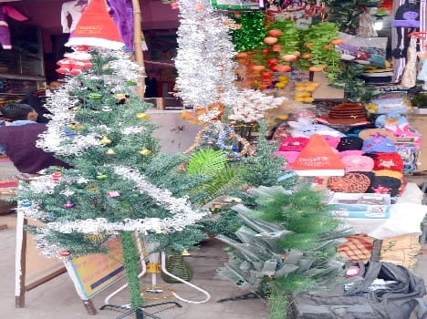 Christmas Tree and Sentaclaj Dress of the sentence Market