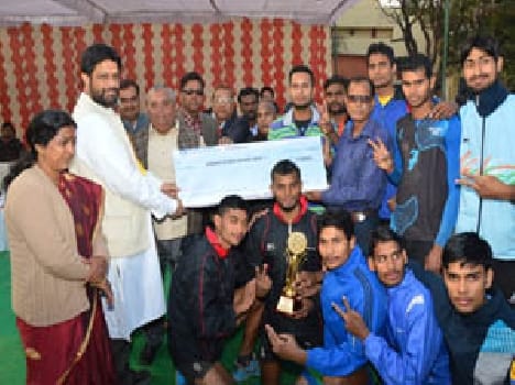 Sports Hostel Banda won the title battle