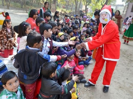 christmas celebration in mathura