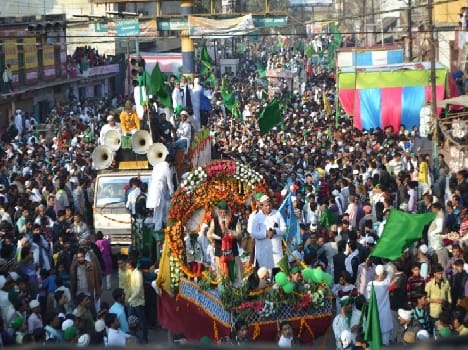 barawafat celebration in mathura
