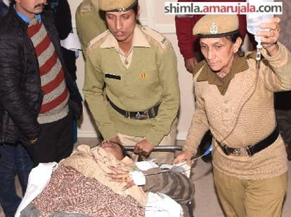 SSB bus crush 3 person at dharamshala, one died.