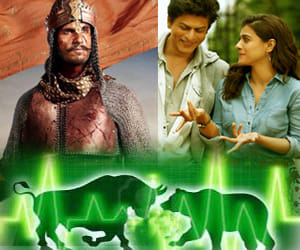 fight between dilwale and bajirao mastani in share market