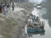 one dead in road accident in bilaspur