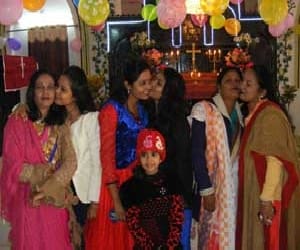 Christmas day celebrated.