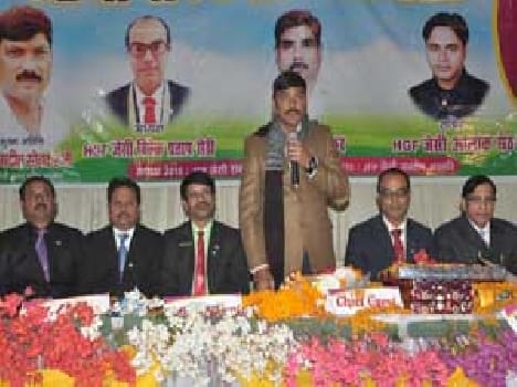 The newly-elected office bearers took oath