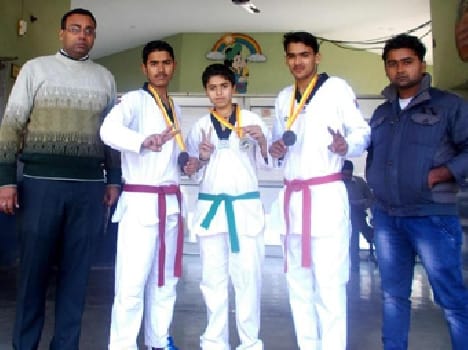 Taekwondo students participated in Bhutan