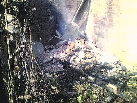 Buy meat in the Mirganj pelting , arson