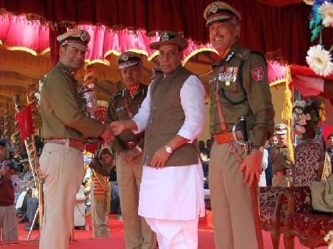 Best battalion of the 55th Corps SSB award