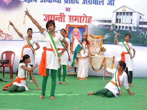 students celebrated the annual programme of school