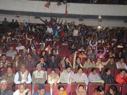BJP UP unit celebrates Birthday of Atal Bihari Vajpayee.