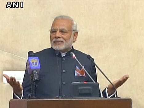 Naredra modi inaurgurate Afghanistani Parliament