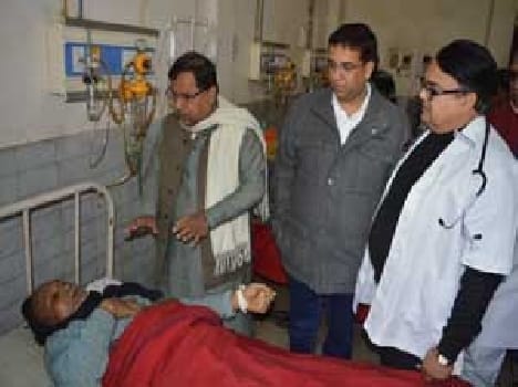 District hospital on dirt Bifre Minister