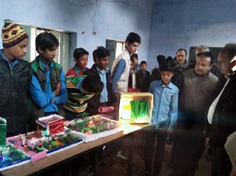 Children showed talent in science exhibition