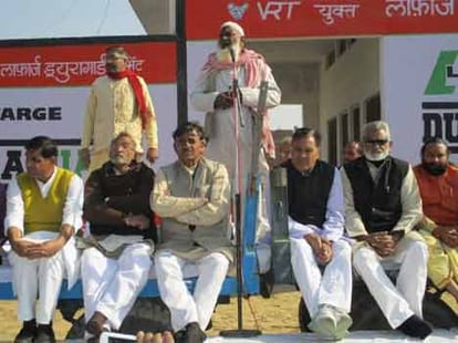 commotion from controversial statements in Kandhla Mahapanchayat 
