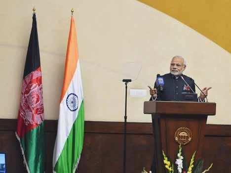 primeminister narendra modi's afghanistan visit