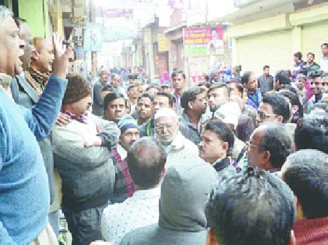 The woman was arrested by police absconding