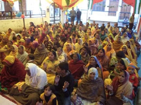 Krishna were dancing at birthday listener 