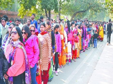 record visiters came to taj