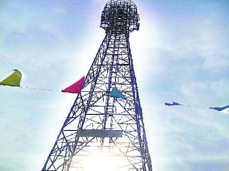 Mobile tower sealed