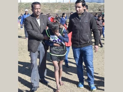 baksho state level race at dharamshala today.