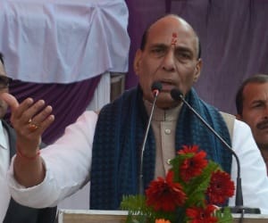Rajnath Singh in Lucknow.