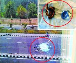 attack and firing on BJP leader home in mohali