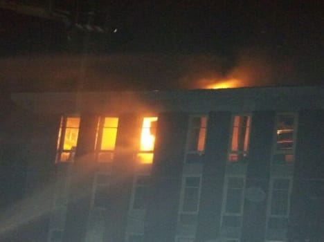old secretariat has caught fire in srinagar 