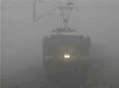train late fron havy fog