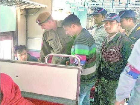 GRP launched search operation in trains