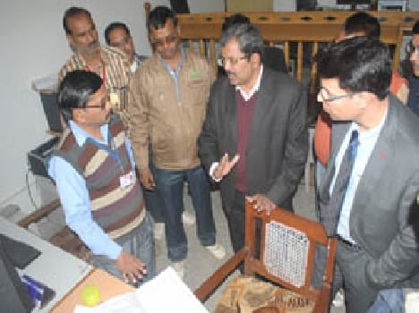 Divisional commissioner seized substandard materials in construction