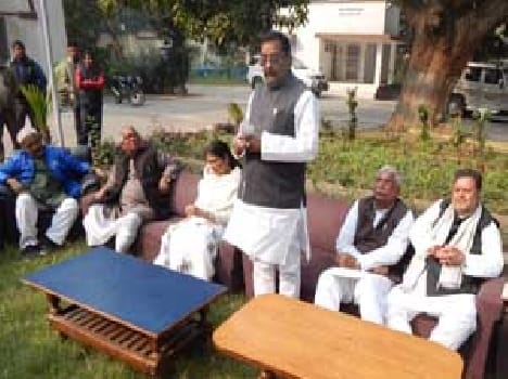 Press confress of MP Bharat Singh